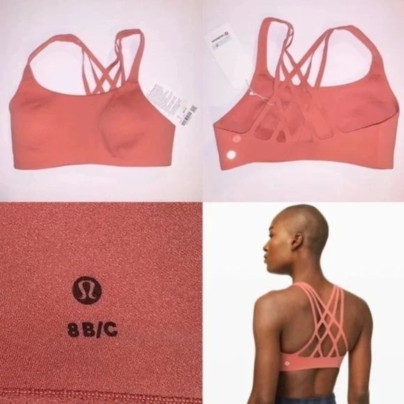 Lululemon Bring The Energy Bra 8 NWT - Picture 1 of 1